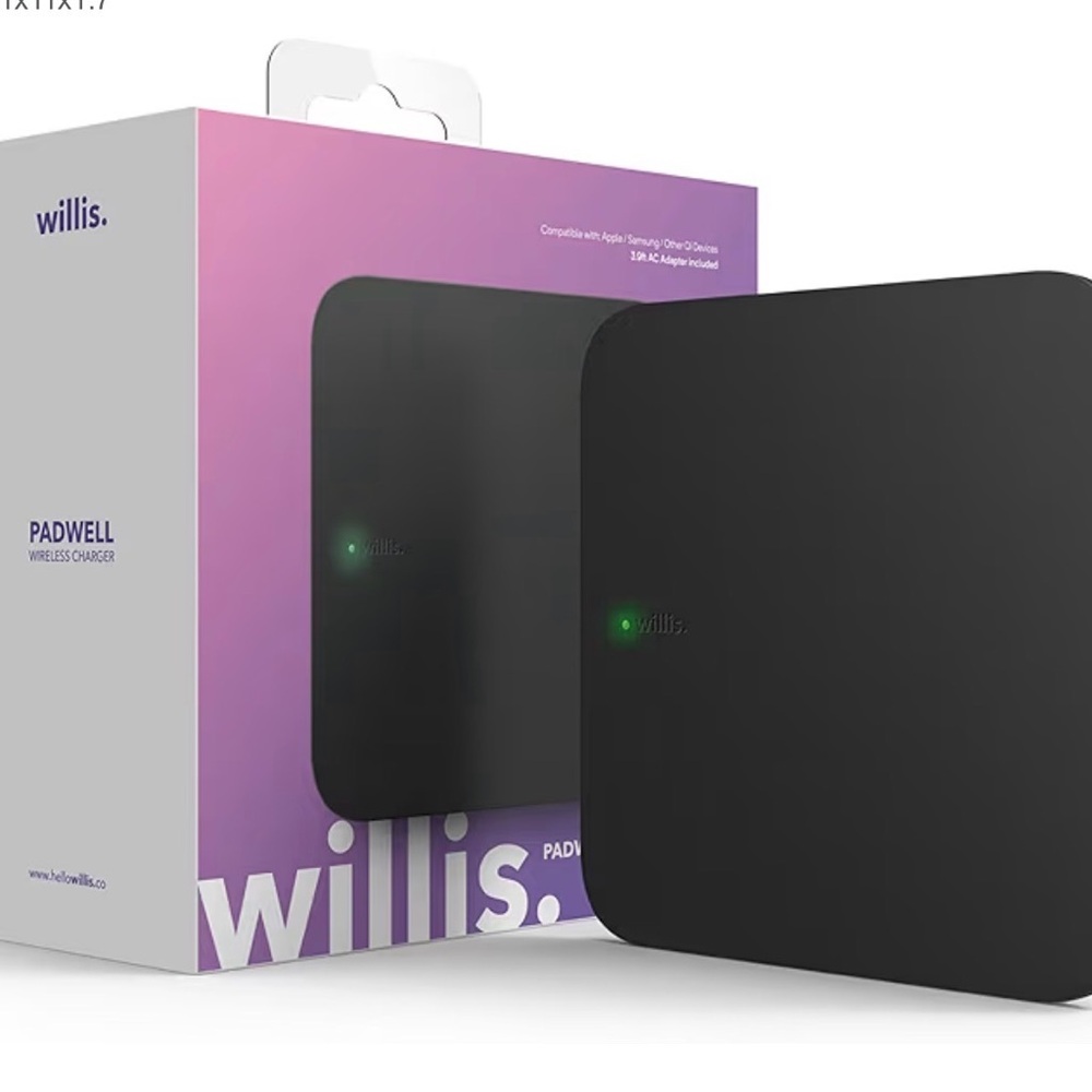 Willis. Padwell Black Wireless Charger